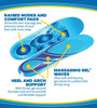 Dr. Scholls Stimulating Step Insoles with Massaging Gel Plus Stimulating Nodes Unisex 1 Pair