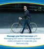 Dr. Scholls Stimulating Step Insoles with Massaging Gel Plus Stimulating Nodes Unisex 1 Pair