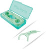 Plackers Dental Flossers Micro Mint 12pc in Handy Travel Case 6 Pack Packaging May Vary