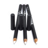 3 Pcs x Italia 1004 White Ultra Fine Eye liner Pencil Lip Eyeliner Set  Free ZipBag
