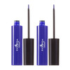 Italia Deluxe Makeup 2pcs of Classic Liquid Eyeliner 205 Matte Royal Blue Eye Liner Vitamin E  ZipBag