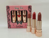 Italia Deluxe SEXY TRIO Satin Lipstick Set of 3 FIRST DATE Natural Beauty / Confident / Red Bottoms