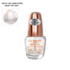 L.A. Colors 1 Salon Fabulous Nail Treatments  Gel Shine Extra Shiny Top Coat Polish Lacquer CNL521  Free Zipper Bag