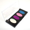 1 L.A. Colors  CGP693 MAGICAL  Glitter Eyeshadow 4 Color Palette  Free Zipper Bag