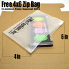 1 L.A. Colors  CGP693 MAGICAL  Glitter Eyeshadow 4 Color Palette  Free Zipper Bag