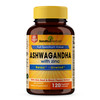 Sandhu Herbals Ashwagandha with Zinc Black Pepper Extract Ashwagandha Powder Supplement 120 Vegetarian Capsules