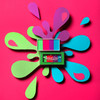 RUDE Splash Liner Water Activated Split Cake Face Body Paint Synthwave