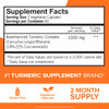 Turmeric Curcumin Capsules Qunol Turmeric 1000mg With Ultra High Absorption Joint Support Supplement Extra Strength Tumeric Vegetarian Capsules 2 Month Supply 120 Count Pack of 1