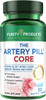 Artery Pill Core from Purity Products  MK7 Vitamin K2 PlantBased S7 Nitric Oxide Booster Vitamin D3 Organic Blueberries  Promotes Arterial Health  Cardiovascular Function  30 Count