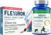 Bundle  Mens Perfect Multi  Flexuron Joint Formula by Purity Products  Mens Multi Supports Healthy Vitality Energy More  Flexuron  3X Better Than Glucosamine  Chondroitin  30 Day Supply
