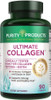 Ultimate Collagen Formula from Purity Products  Clinically Tested Type 1 Bioactive Collagen Peptides  5000 mcg Biotin  BCP Skin and Nails Optimization Matrix  90 Tablets