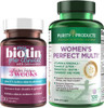 Bundle  MyBiotin ProClinical  Womens Perfect Multi by Purity Products  MyBiotin ProClinical Biotin MB40X Matrix Astaxanthin  Womens Multivitamin Supports Urinary Tract Health  Lots More