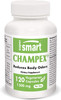 Supersmart  Champex 1500 mg Per Day  Detox  Bad Breath  Agaricus Bisporus Extract Powerful Detoxifier  Internal Deodorizer  NonGMO  Gluten Free  120 Vegetarian Capsules