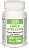 Supersmart  Super Quercetin 1000 mg Per Serving  Natural Allergy Relief  Anti Inflammatory  Antioxidant Supplement  Support Healthy Cardiovascular System  NonGMO  Gluten Free  60 Tablets