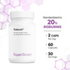 Supersmart  Robuvit 200 mg Per Day  French Oak Wood Extract for Stress  Emotional Wellness  Antioxidant Supplement  Helps Fight Fatigue  NonGMO  Gluten Free  60 Vegetarian Capsules