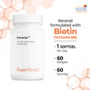 Supersmart  Keranat   Hair Supplement  Reduces Hair Loss and Improves Volume  Growth  NonGMO  60 Softgels