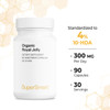 Supersmart  Organic Royal Jelly 4  10HDA 100 mg  Support Immune System  Helps to Restore Energy Drive  Vitality in Periods of Fatigue  NonGMO  Gluten Free  90 Vegetarian Capsules Supersmart  Organic Royal Jelly 4  10HDA 100 mg  Support Immune System  Helps to Restore Energy Drive  Vitality in Periods of Fatigue  NonGMO  Gluten Free  90 Vegetarian Capsules