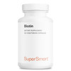 Supersmart  Biotin 10000 mcg Per Day  Vitamin B7 Supplement  Nail  Hair Straightener  Skin Care  May be a Natural Acne Treatment  NonGMO  Gluten Free  120 Vegetarian Capsules