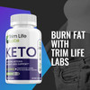 Trim Life Keto Advanced Formula Ketosis Supplement Pills 1 Pack