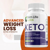 Trim Life Keto Advanced Formula Ketosis Supplement Pills 1 Pack