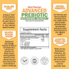 Prebiotics for Advanced Gut Health  Immune System Booster  Dietary Fiber  Fuels Good Bacteria Growth to Promote Digestive Health  Gas Relief  Digestion  Probiotics Support for Men  Women  60ct
