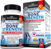 Bone Strength Supplement with Calcium D3 K2 Magnesium Highly Absorbable Vitamin Blend for Bone Muscle Support NonConstipating Formula 8 Bone Building Nutrients 120 Count
