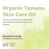 Aura Cacia Organic Tamanu Skin Care Oil GC/MS Tested for Purity 30ml 1 fl. oz.