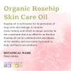 Aura Cacia Organic Rosehip Skin Care Oil GC/MS Tested for Purity 30ml 1 fl. oz.