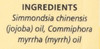 Aura Cacia Myrrh Essential Oil in jojoba oil  0.5 fl. oz.  Commiphora myrrha