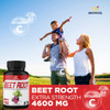 Beet Root Capsules  4600mg Herbal Equivalent  11in1 Powerful Blend of Olive Leaf Garlic Turmeric  Supports Healthy Blood Pressure Digestive Immune System  3 Months Supply