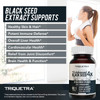 20 Thymoquinone Black Seed Oil Extract Capsules  TQAdvanced 4X Highest Thymoquinone Concentration Available  601 Concentrate from Nigella Sativa Raw Form Vegan Glass Bottle 60 Capsules