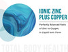 Ionic Zinc Plus Copper Liquid Concentrate 240 Servings Glass Bottle Vegan  Balanced Ratio of Zinc Copper  Supports Immunity Brain Thyroid 2 oz.