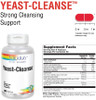 Solaray Yeast-Cleanse - 180 Vegetarian Capsules