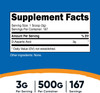 Nutricost D-Aspartic Acid (DAA) Powder 500G - DAA Supplement