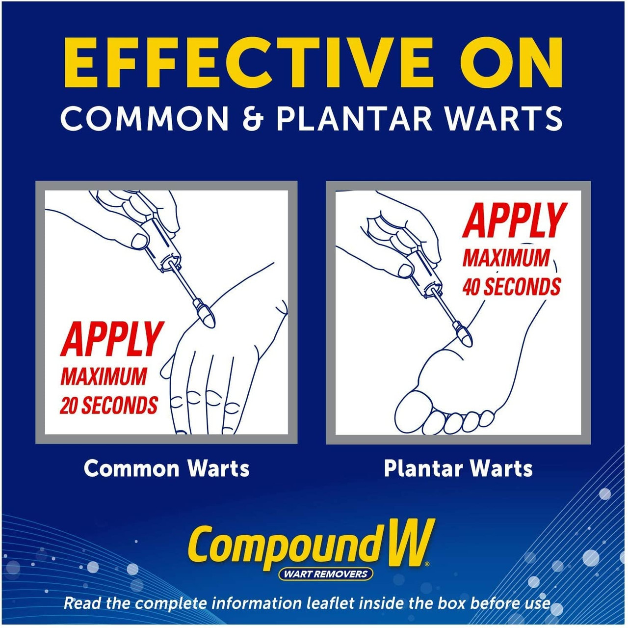 Compound W Freeze Off Wart Remover 8 Applications with Compound W