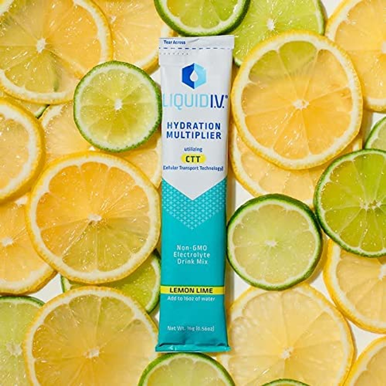 Liquid I.V. Hydration Multiplier Lemon Lime, 24 ct.