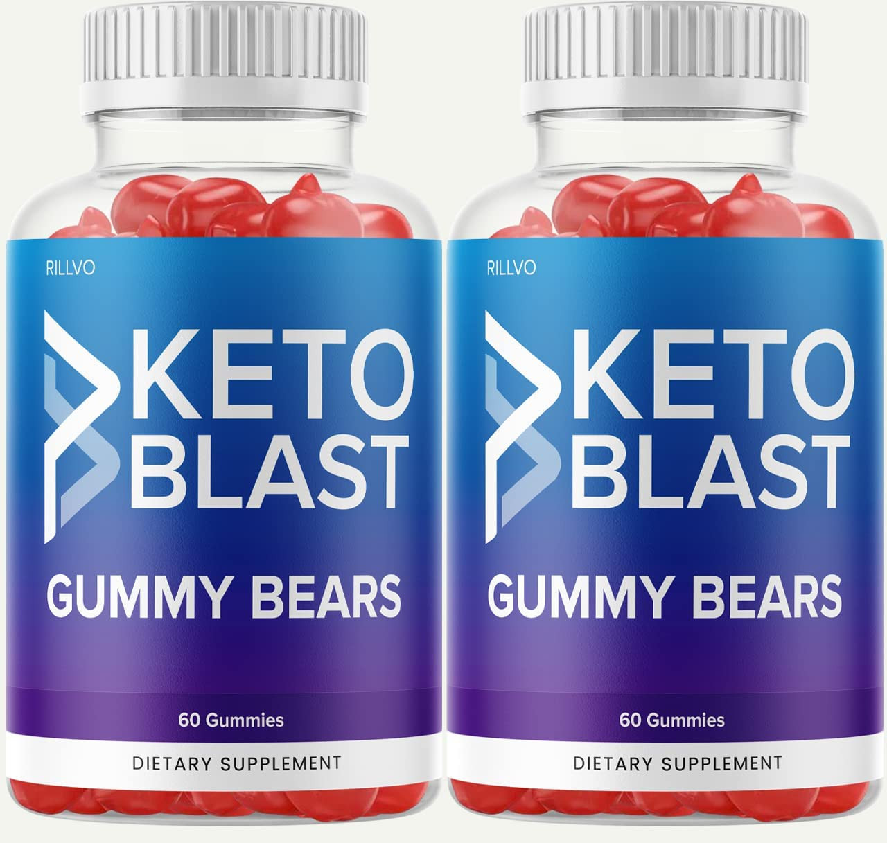 2 Pack Keto Blast Gummies Advanced Ketogenic Formula 120 Gummies
