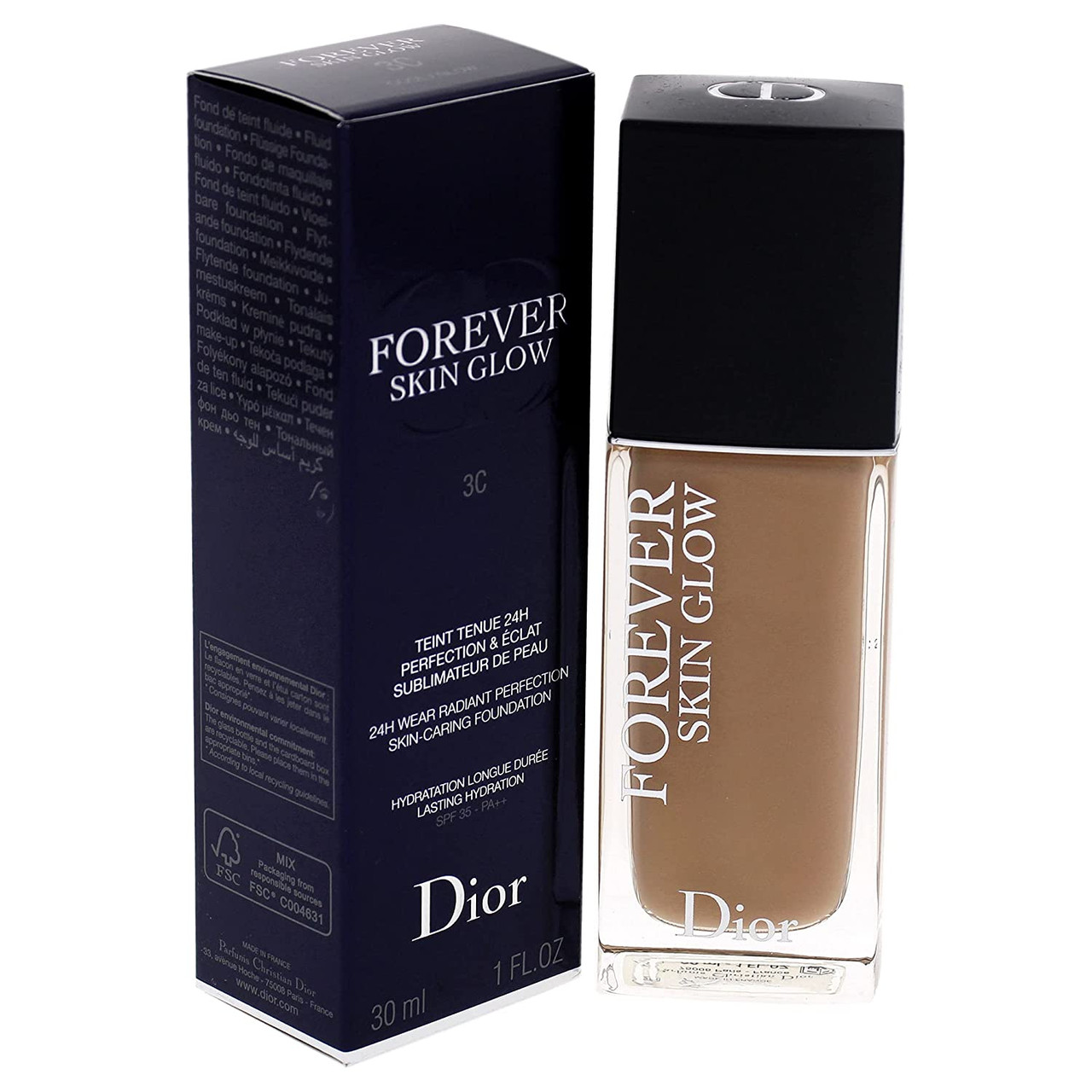 Dior Forever Skin Glow 30ml 2本セット Base Dior Forever Skin Glow - Sephora