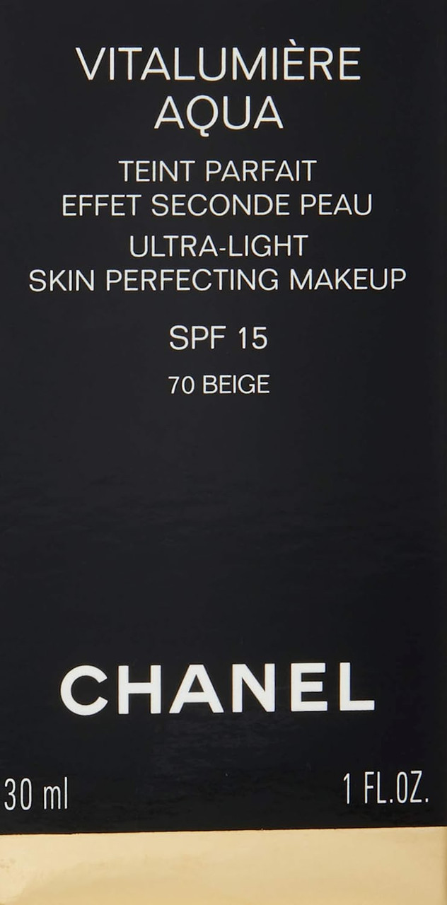 CHANEL - ULTRA LIGHT SKIN PERFECTING SUNSCREEN MAKEUP -10 BEIGE. 1