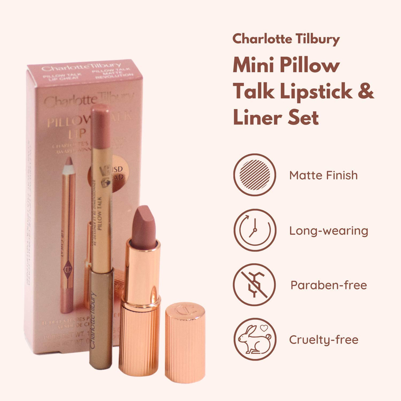 charlotte tilbury mini set pillow talk