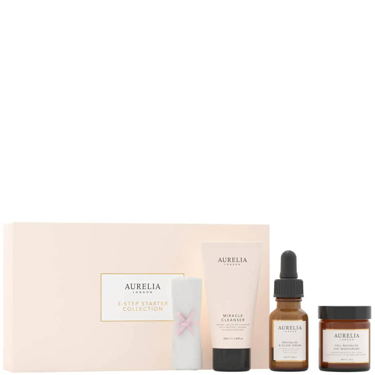 Aurelia スキンケアセット Aurelia London 3 Step Routine Bundle Worth 126.00