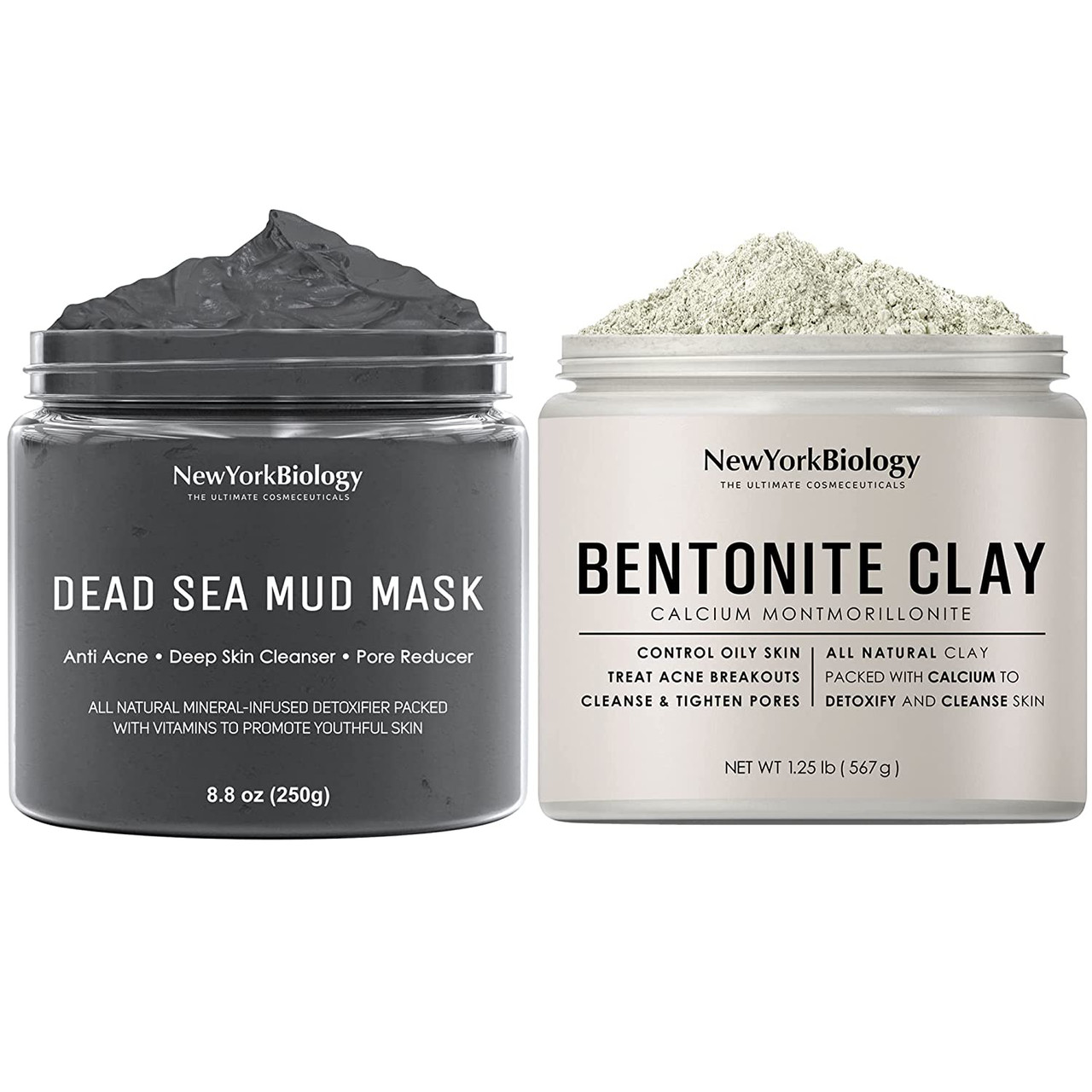 NEW YORK BIOLOGY THE ULTIMATE COSMECEUTICALS New York Biology Bentonite Clay  Powder 1.25 lb – India