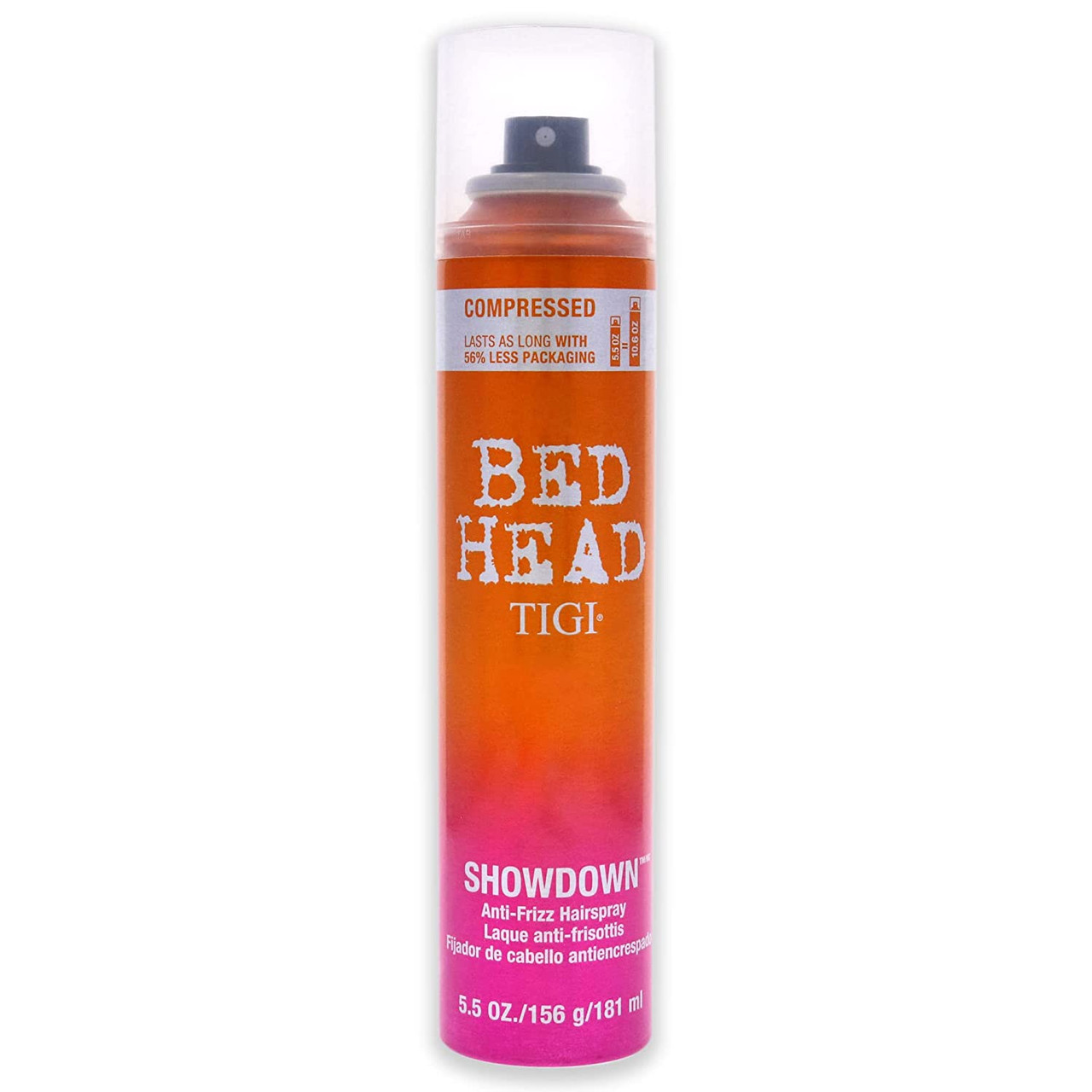 TIGI Bed Head Showdown AntiFrizz Hairspray Unisex Hair Spray 55 oz