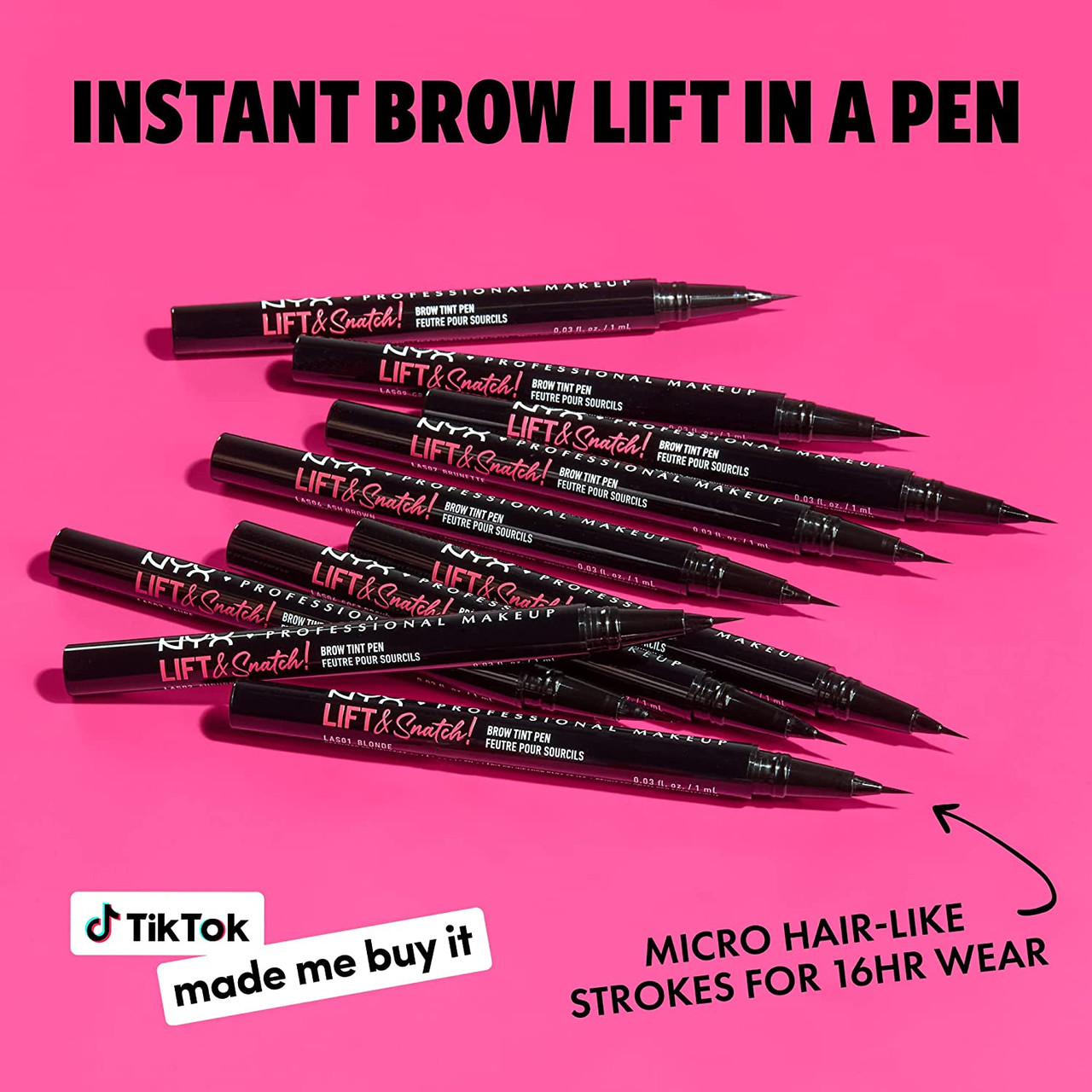 NYX Auto Eyebrow Pencil – Light Brown, Automatischer Augenbrauenstift Für Natürliche Looks