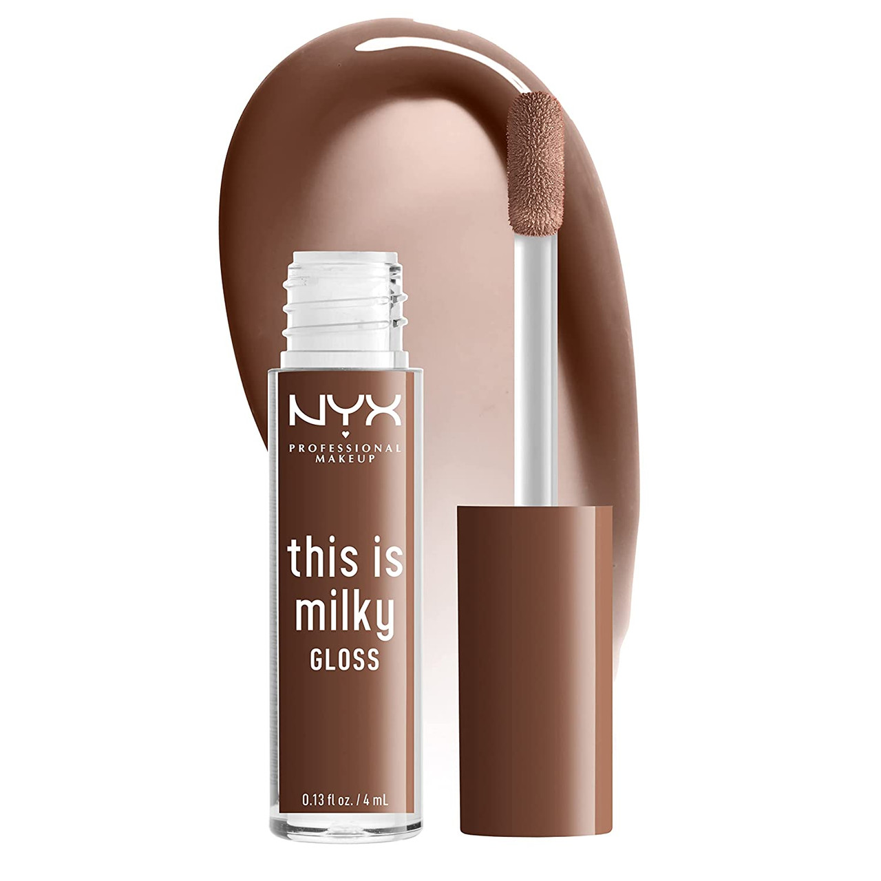 NYX PROFESSIONAL MAKEUP Butter Gloss, Non-Sticky Lip Gloss - Ginger Snap  (Chocolate Brown)