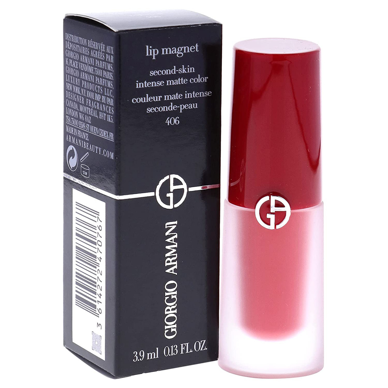 Giorgio Armani Lip Magnet Second-Skin Intense Matte Color 406