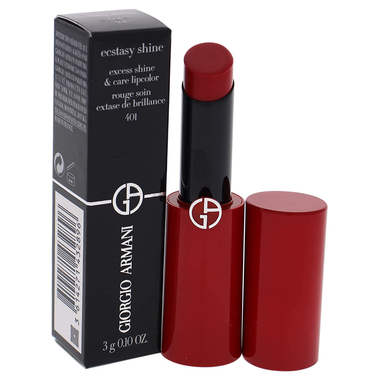 Giorgio Armani Ecstasy Shine Lipstick 401 Hot Women Lipstick oz