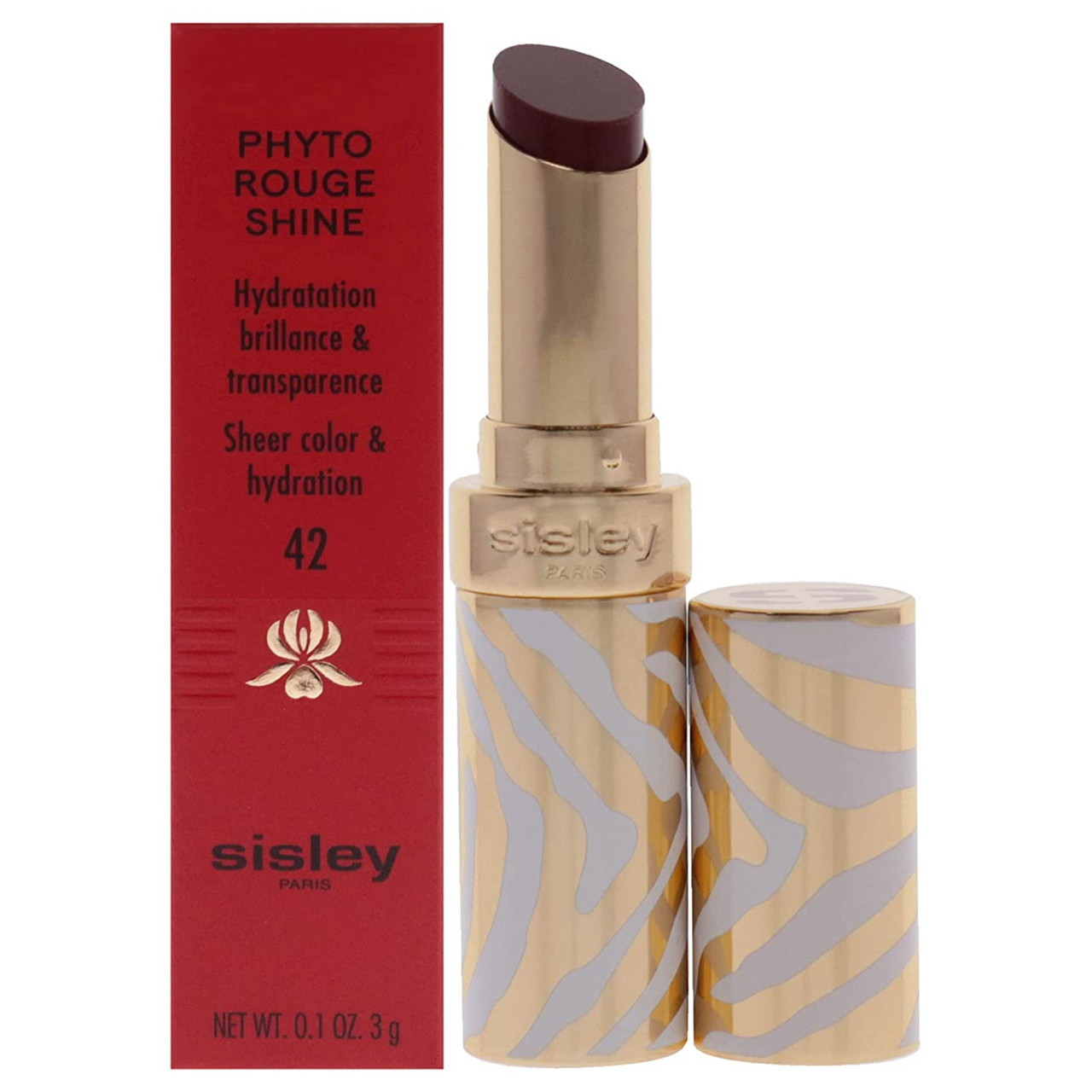 Sisley Phyto-Rouge Shine Lipstick - 42 Sheer Cranberry Lipstick