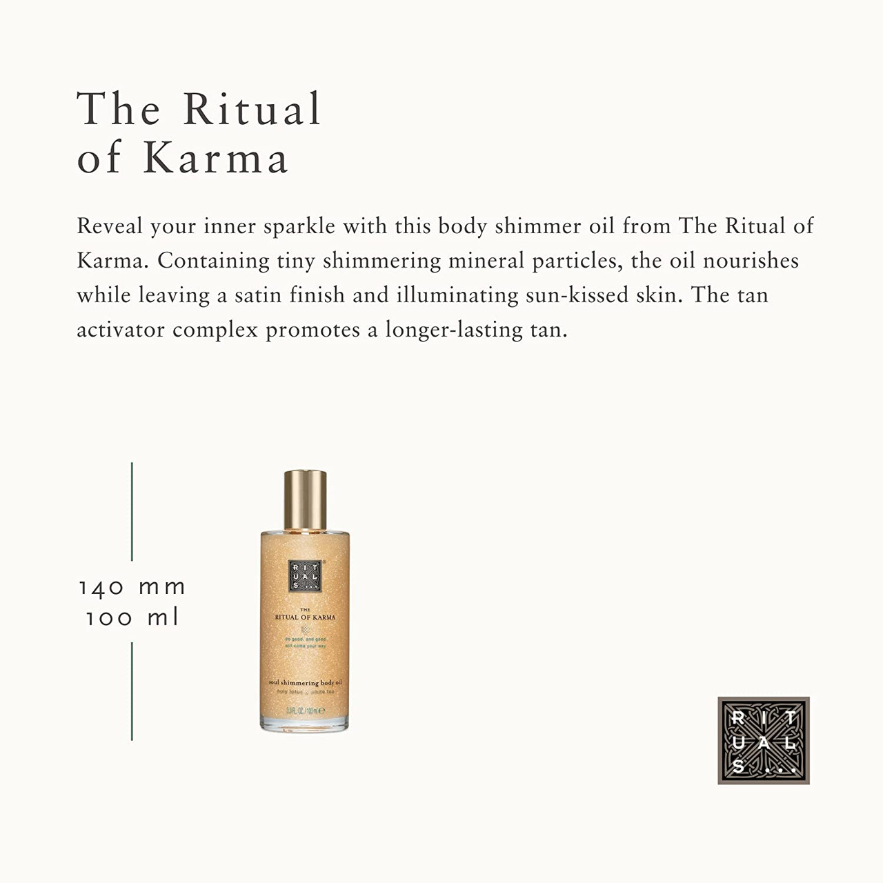 Rituals The Ritual of Karma Shimmering Body Oil 100 ml