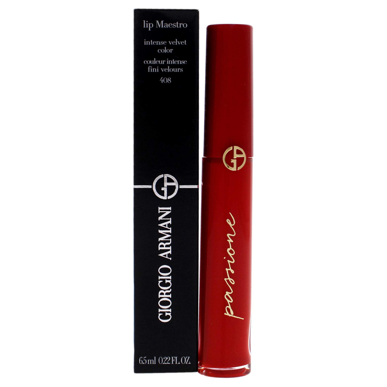 Lip Maestro Liquid Lipstick 408 Passione by Giorgio Armani for